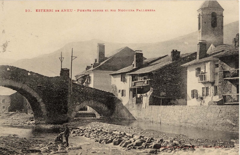 <p>Puente sobre el rio Noguera Pallaresa</p>