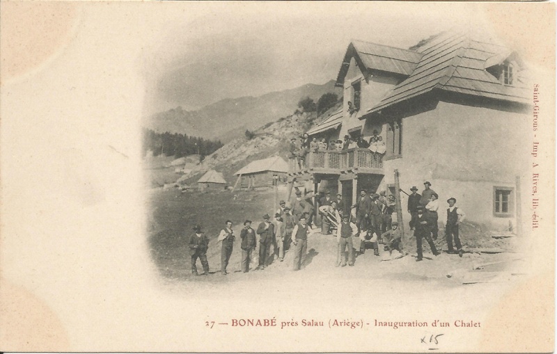 <p>Inauguration d'un Chalet</p>