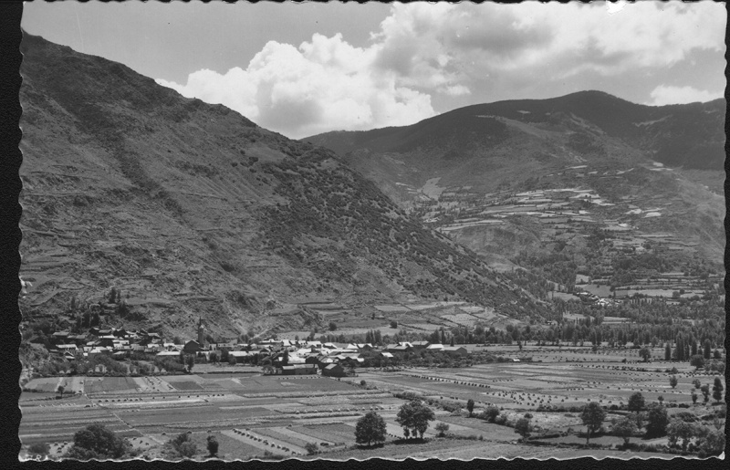 <p>Vista panoràmica d'Esterri d'Àneu</p>