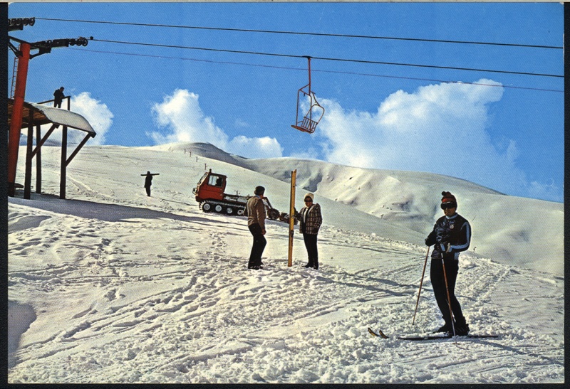 <p>Llessui, pistes d'esqui amb una ratrack</p>