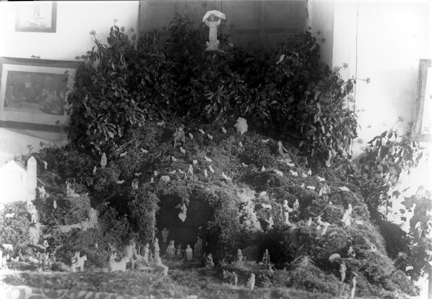 Pessebre fet a Casa Corbera-Campi.