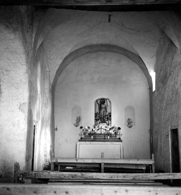 <p>Altar major a l'interior de l'església de Sant Joan</p>