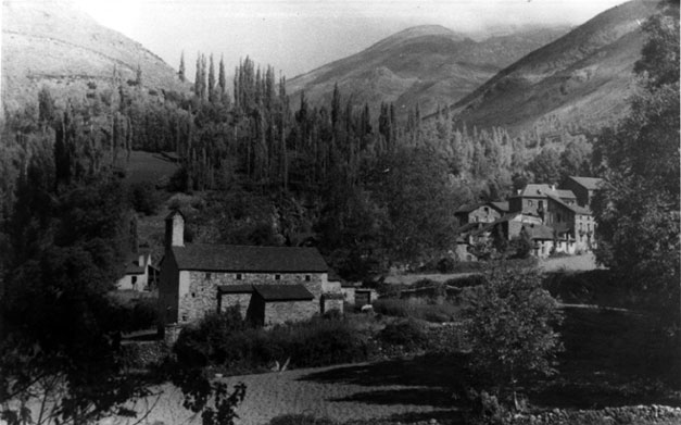 Vista general d'Escalarre.