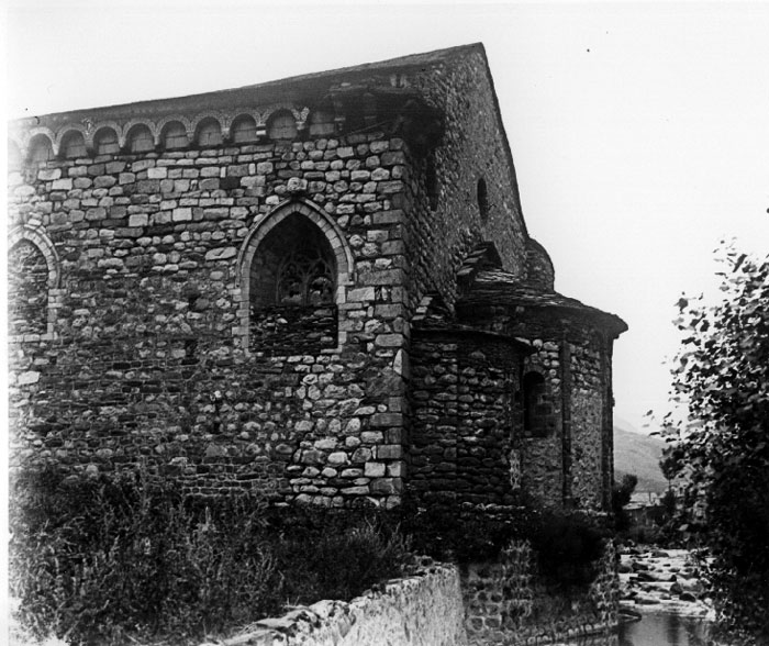 absis de l'església de Sant Joan.