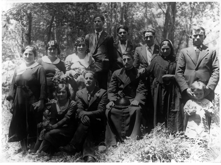 Família de Casa Gorró de Borén.