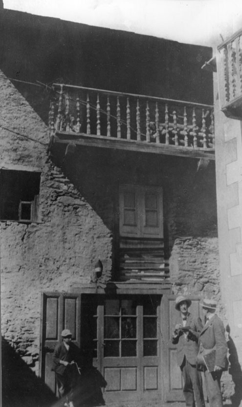 Casa d'Esterri. Setembre de 1921.