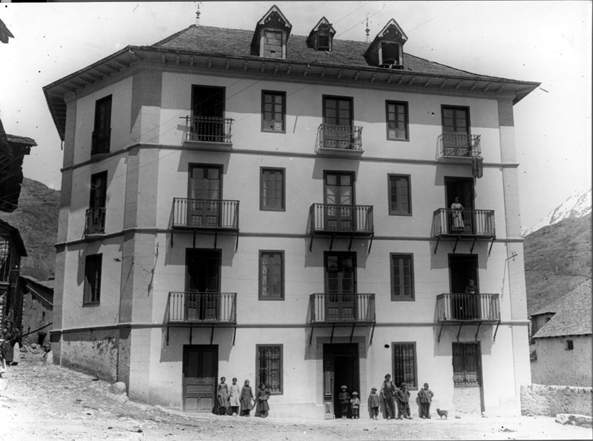 Casa Ignàsia, desapareguda amb els aiguats de l'any 1937.