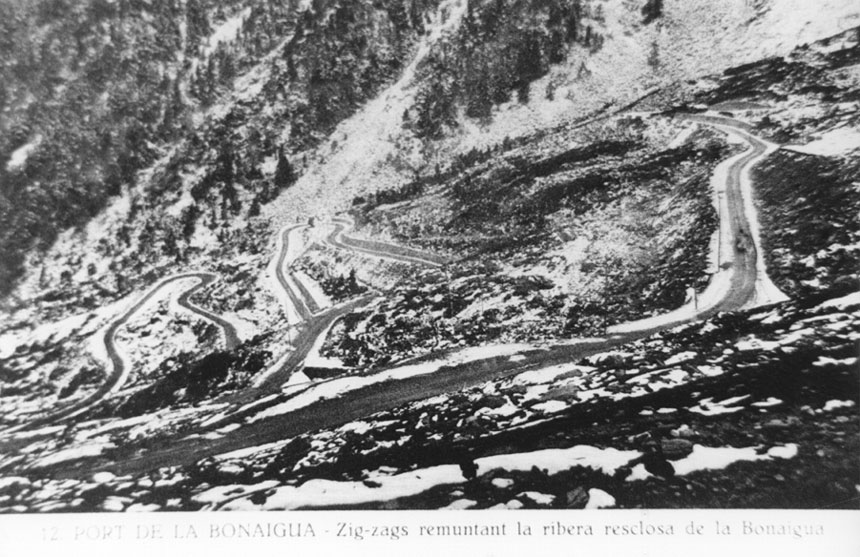 Carretera del port de la Bonaigua.