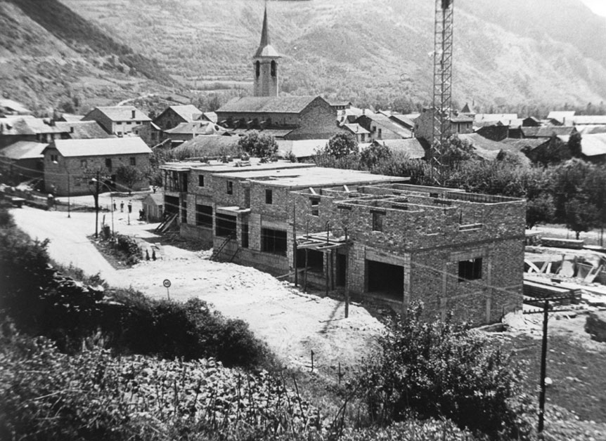 Construcció dels edificis de la 