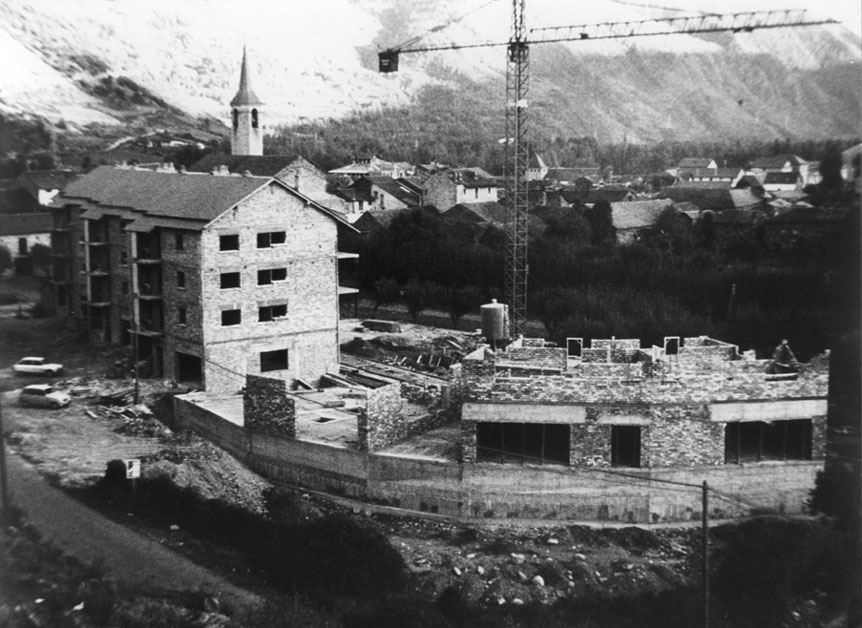 Construcció dels edificis de la 