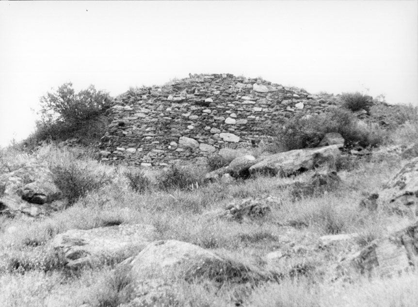 Restes de l'antic Castell del Pallars a València. Una de les muralles.