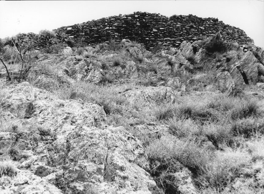 Restes de l'antic Castell del Pallars a València.