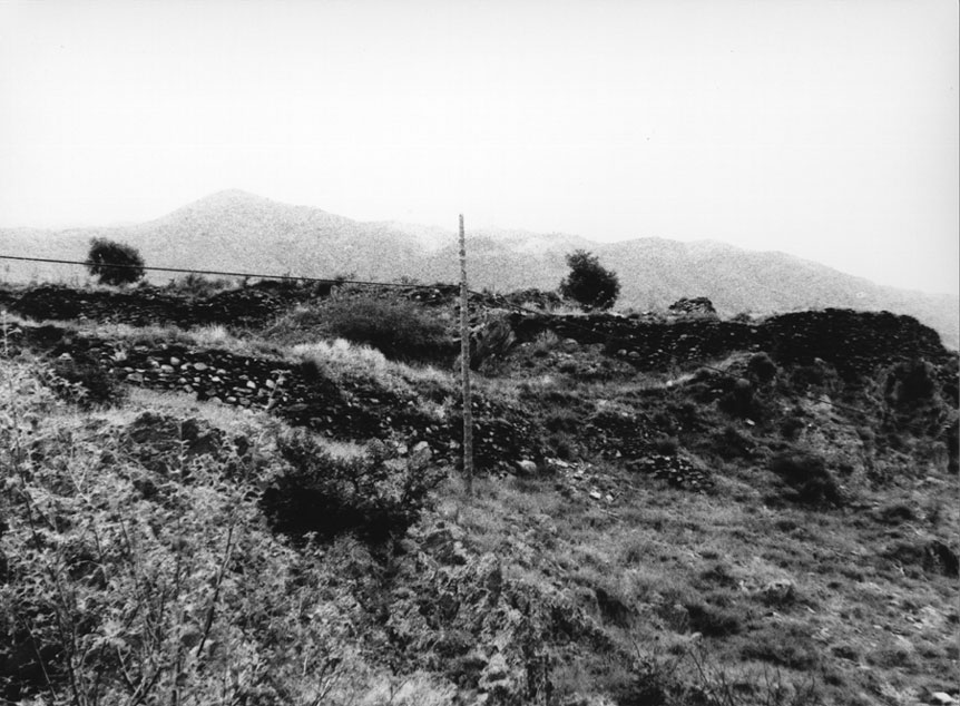 Restes de l'antic Castell del Pallars a València.