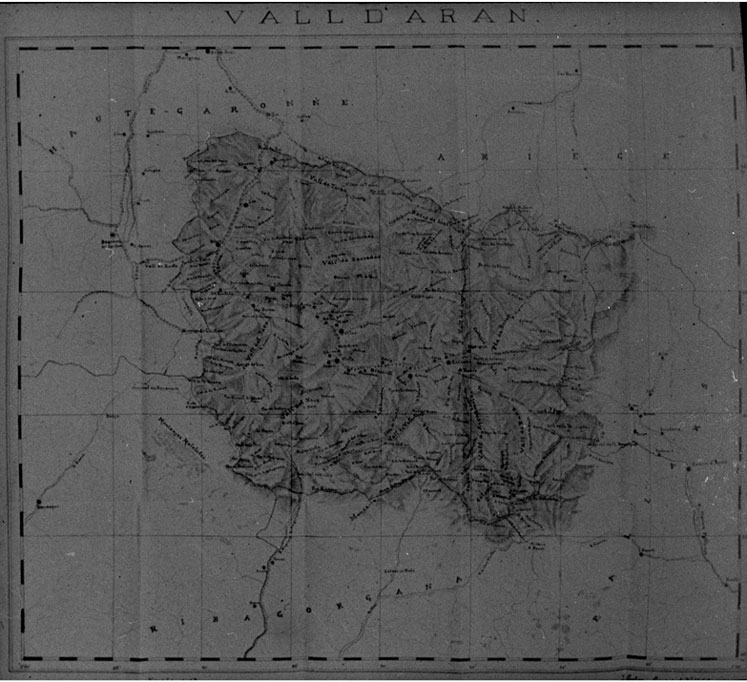 <p>Mapa de la Vall d'Aran.</p>