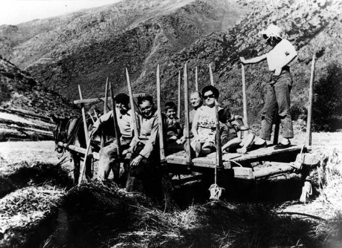 Xapela, Ton, Jaume, Gabernet, Genís, Pepeta, Rosita, Xavi i Maria Dolors sobre l'escalada.