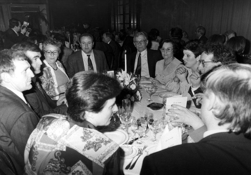 Homenatge al Consell Cultural en el sopar dels amics del Pallars a Barcelona.