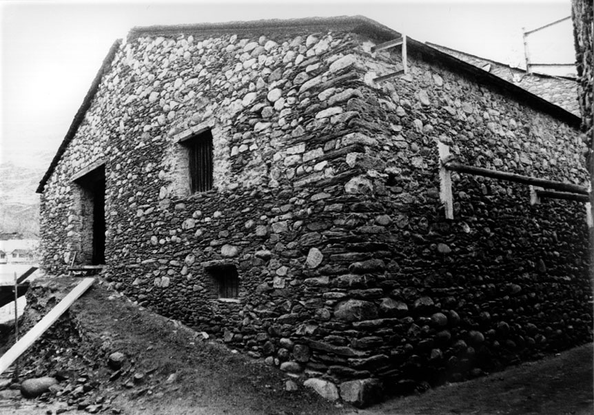 Obres de restauració de Casa Gassia. 