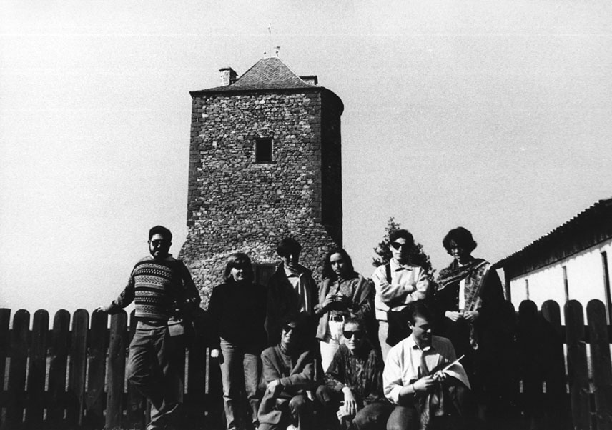 Visita a Occitània (abril, 1990).