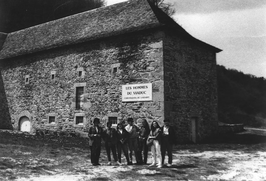 Visita a Occitània (abril, 1990).