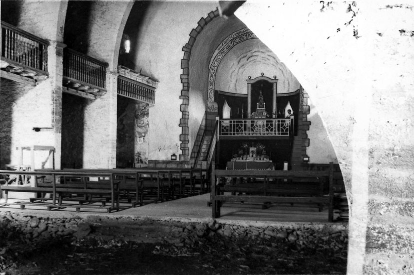 Interior de Santa Maria d'Àneu.