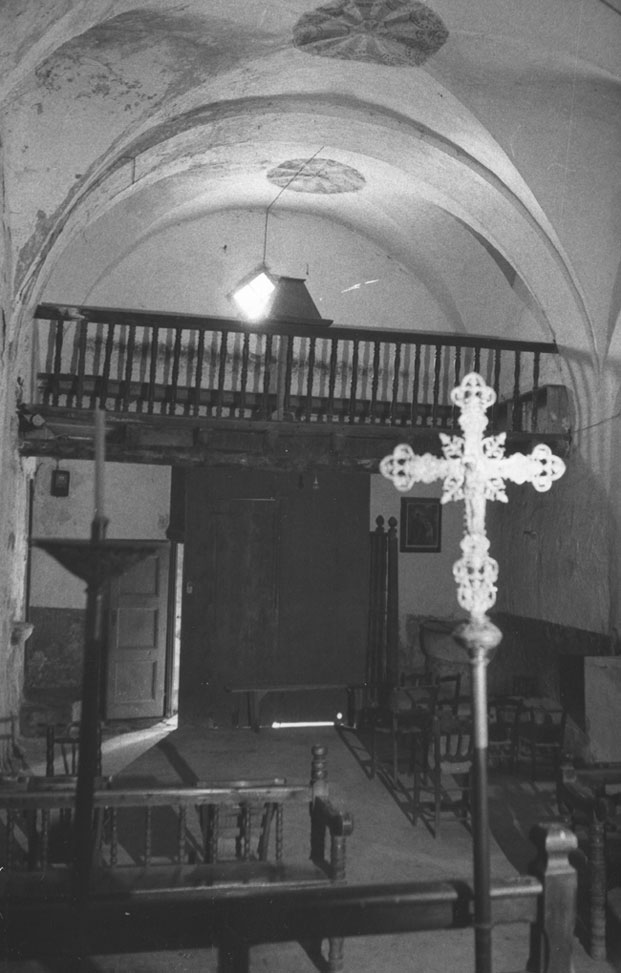 Interior de l'església parroquial de Sant Esteve. 