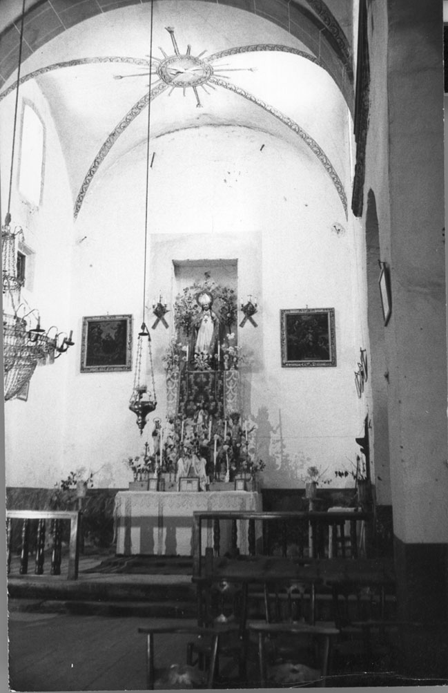 <p>Altar major de l'església parroquial de Sant Lliser.</p>