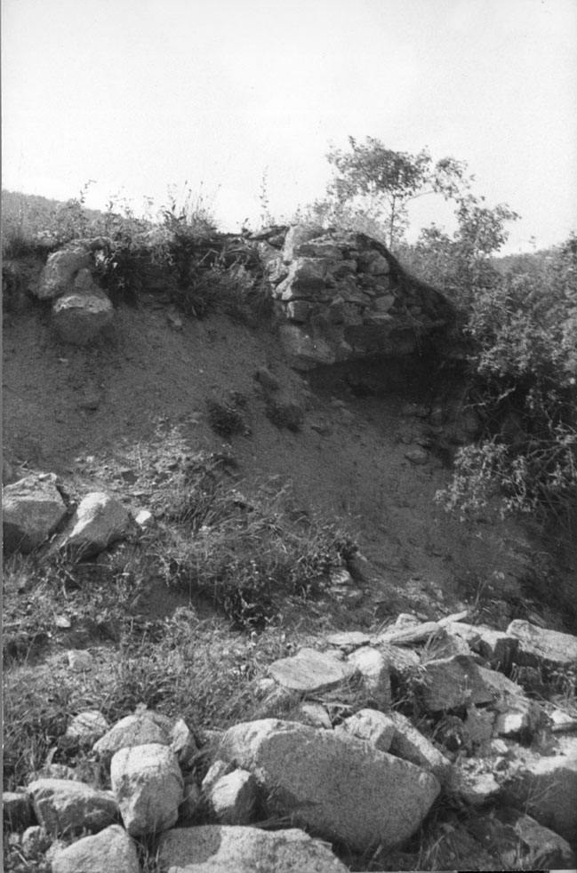 Restes de l'ermita de la mare de Déu de Bellero.