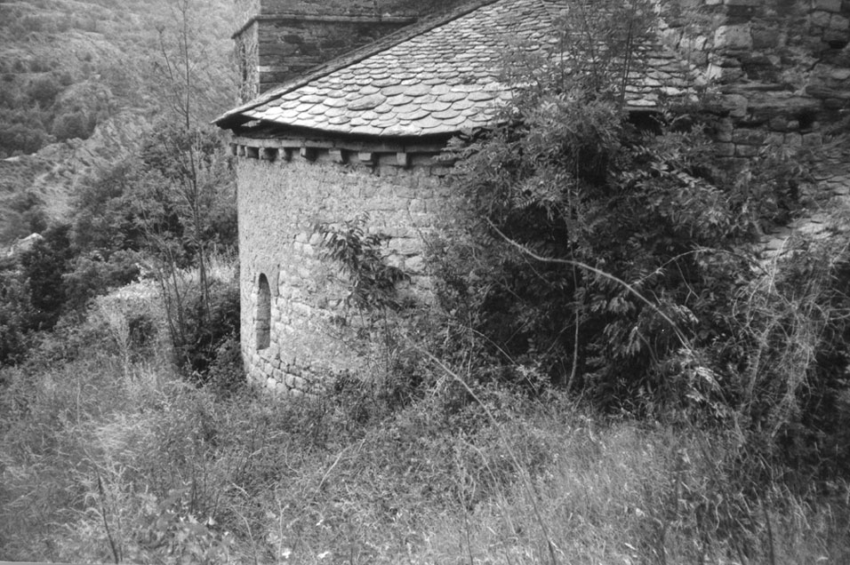 Absis de l'església parroquial de Sant Llorenç. 