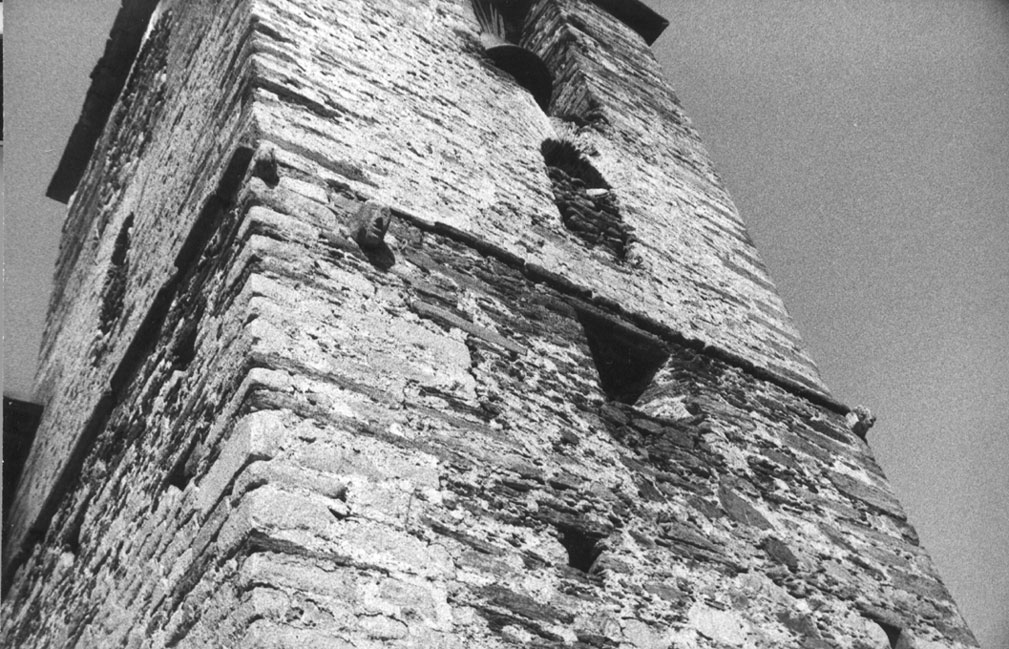 Campanar de l'església parroquial de Sant Llorenç. 