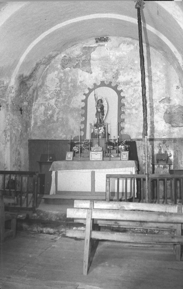 Altar de l'església parroquial de Sant Miquel. 