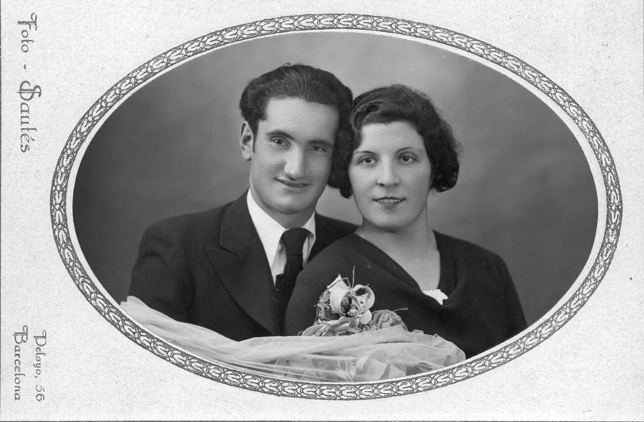 Josep Cortina Juanmartí i Pepita Juanmartí Capdevila.