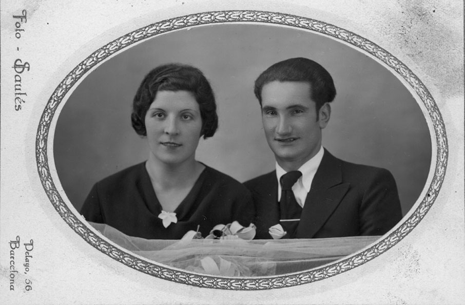 Josep Cortina Juanmartí i Pepita Juanmartí Capdevila.