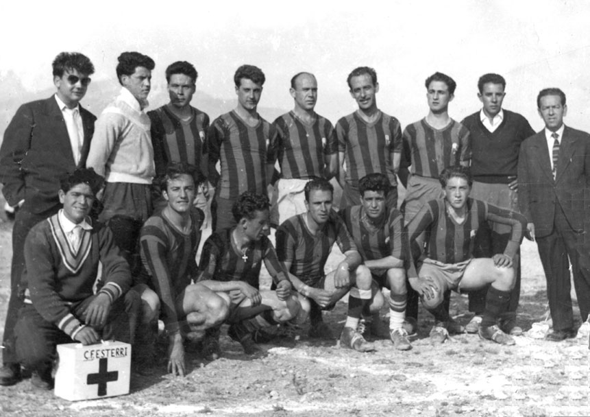 Equip de futbol d'Esterri d'Àneu.