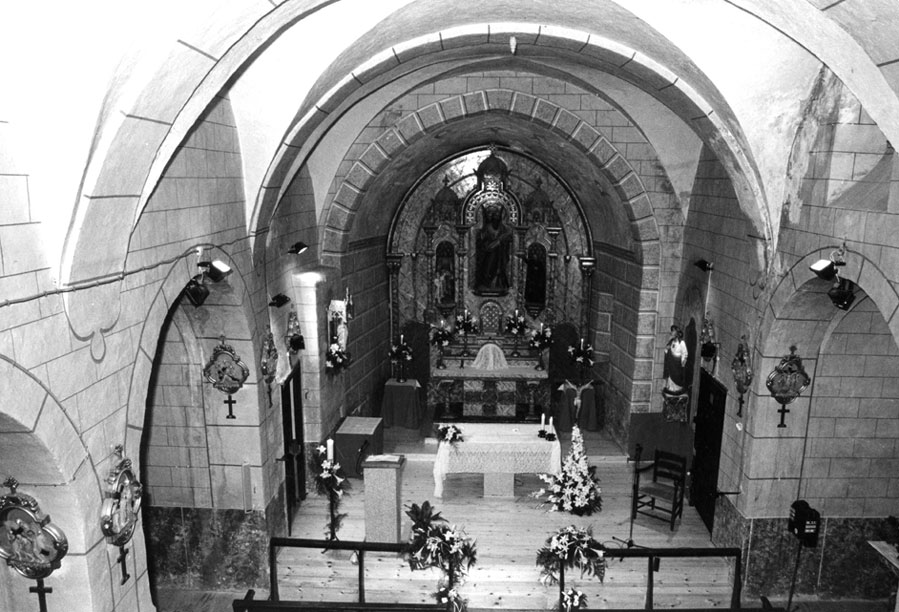 Altar major de l'església de Sant Andreu.