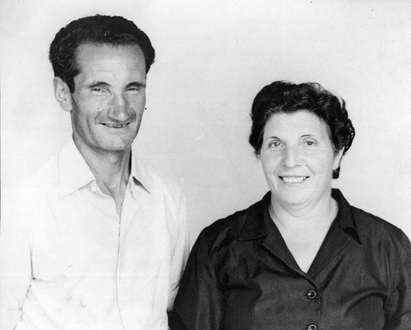 Josep Cortina Juanmartí i Pepita Juanmartí Capdevila.