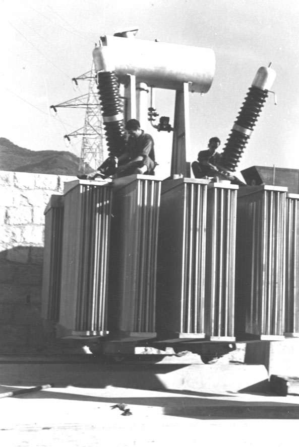 <p>Transformador de la central hidroelèctrica d'Esterri d'Àneu.</p>