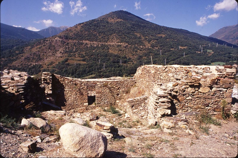 <p>Excavacions al Castell de València d'Àneu</p>