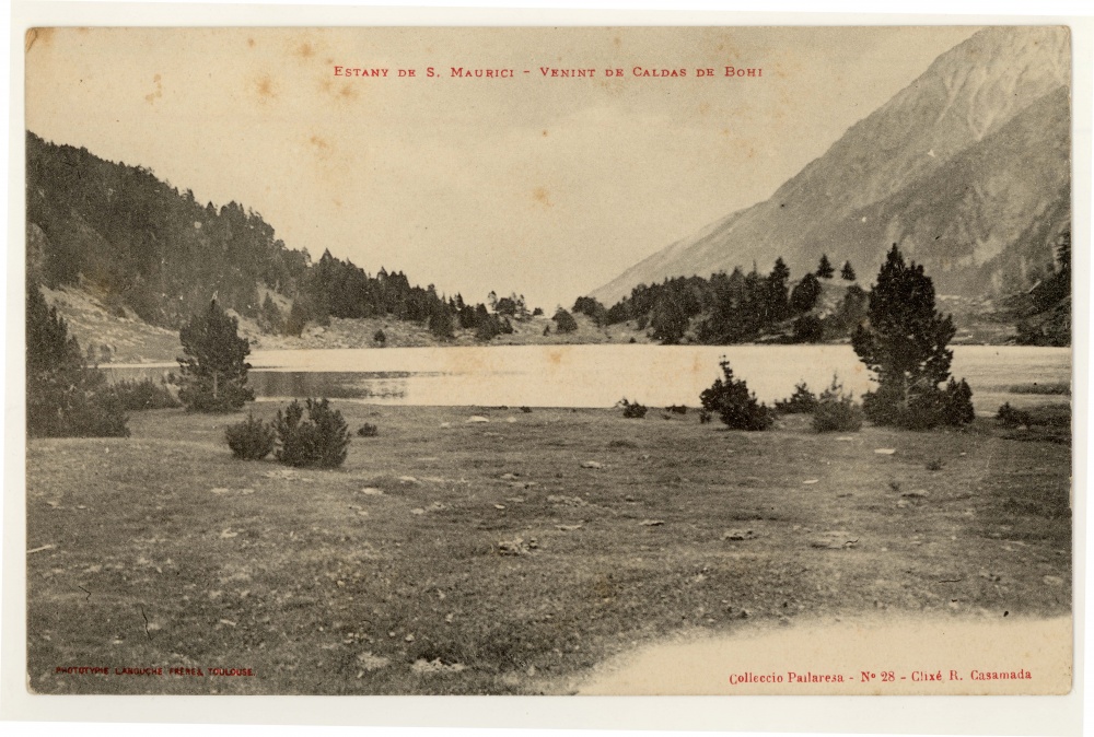 <p>Estany de S.Maurici. Venint de Caldes de Bohi</p>