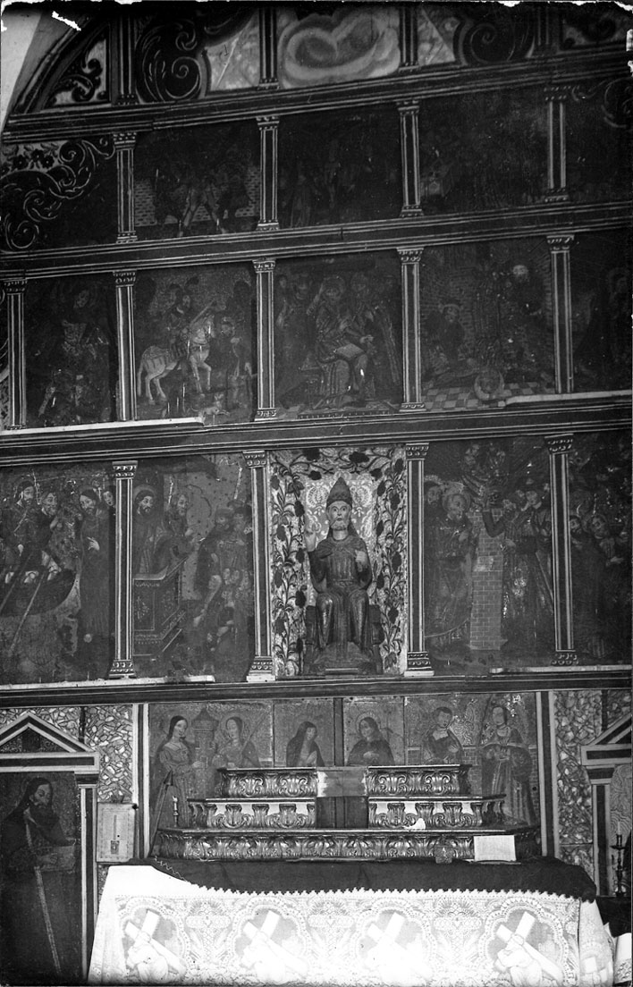 Retaule renaixentista de Sant Pere, a l'església parroquial del mateix nom.