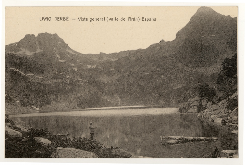 <p>Lago Jerbé, Vista general (valle de Aran) España</p>