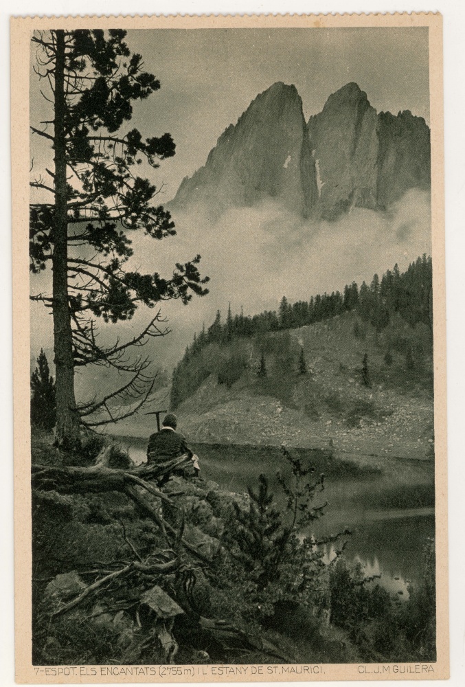 <p>Els Encantats (2755 m) i l'estany de St. Maurici</p>