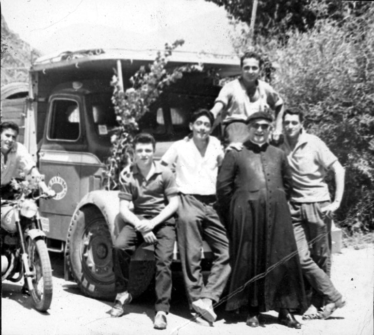 Celebració de la festa de Sant Cristòfol.