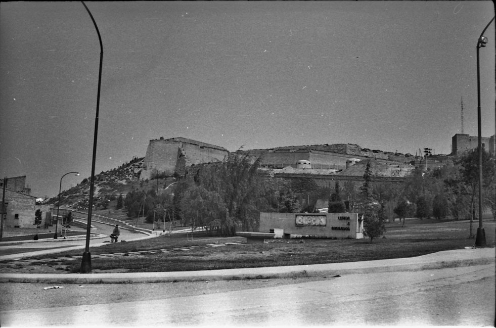 Vista de la Seu Vella a Lleida.