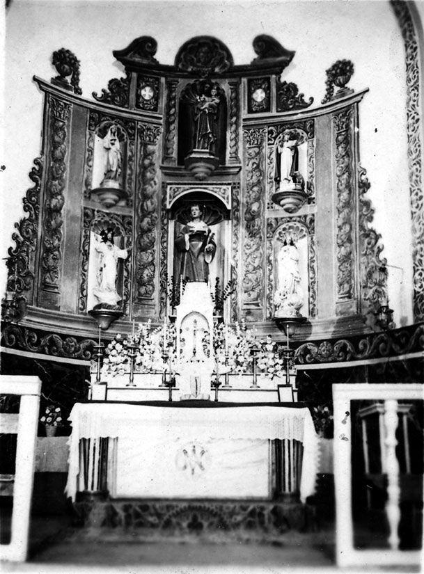 Capella lateral de l'església parroquial Sant Vicenç.