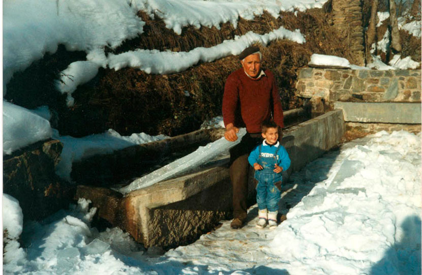 A l'hivern fa fred, Ramon Pedrico i Oscar Clemente de casa Badia.