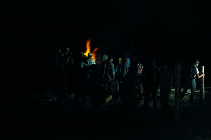 <p>Preparació de les falles per al descens</p>