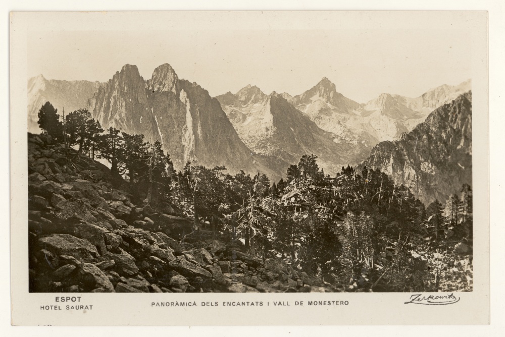 <p>Panoràmica dels Encantats i Vall de Monestero</p>