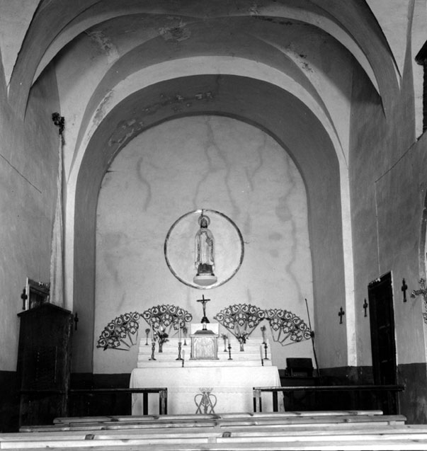 Altar major de l'església parroquial de Sant Martí.