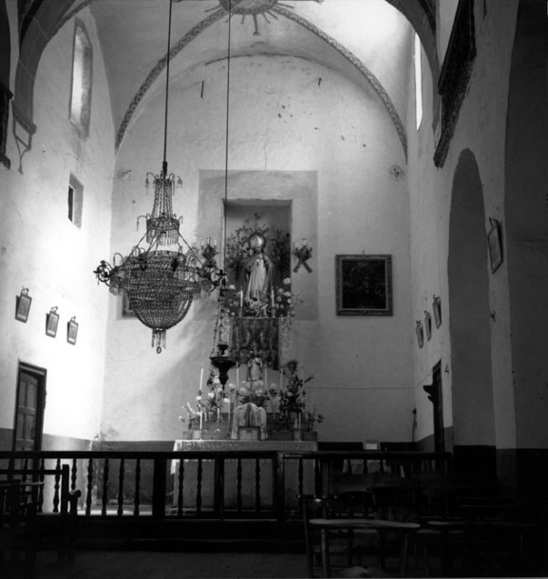 <p>Interior de l'església de Sant Lliser.</p>