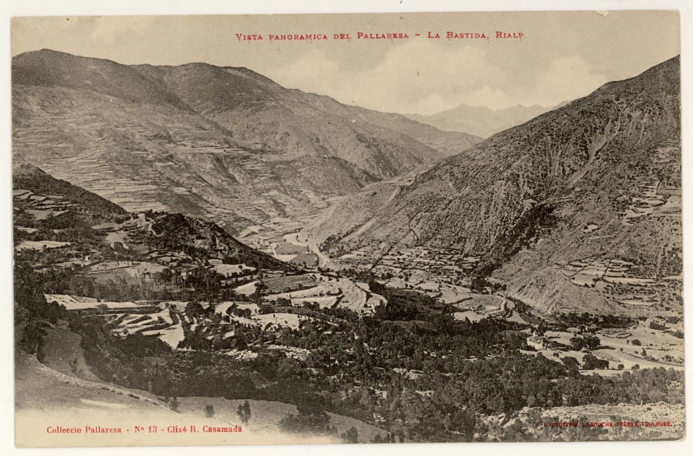 <p>La Bastida. Vista panoramica del Pallaresa</p>